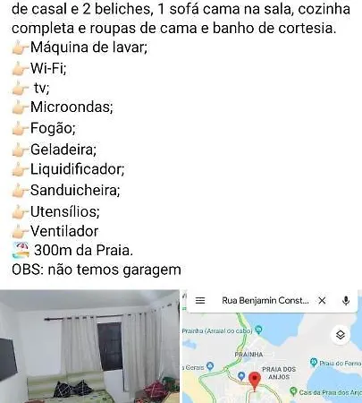 Apartamento Centro De Arraial Do Cabo Exterior foto